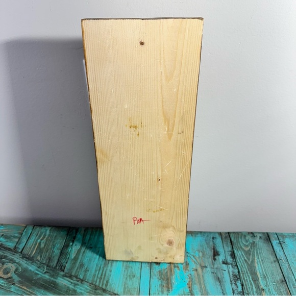 Iron Rose Metal Rose Iron Gift Forging Metal Art on Wood 6th Year Wedding Gift - Picture 8 of 13